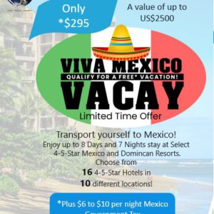 Mexico Resort Flyer